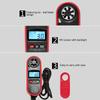 Digital Portable Handheld Anemometer Wind Speed Gauge Wind Temperature Meter Thermometer