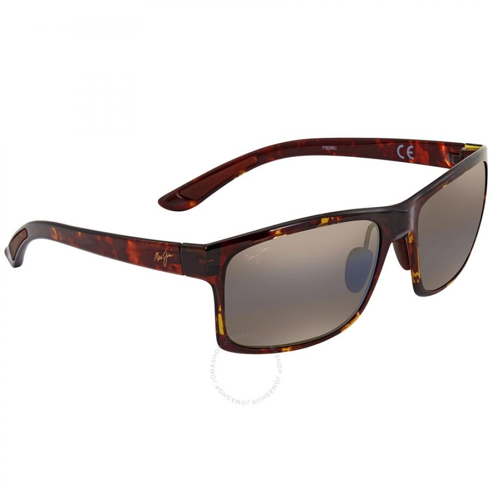 

Maui Jim Pokowai Arch HCL Бронзовые прямоугольные солнцезащитные очки H439 15T 58