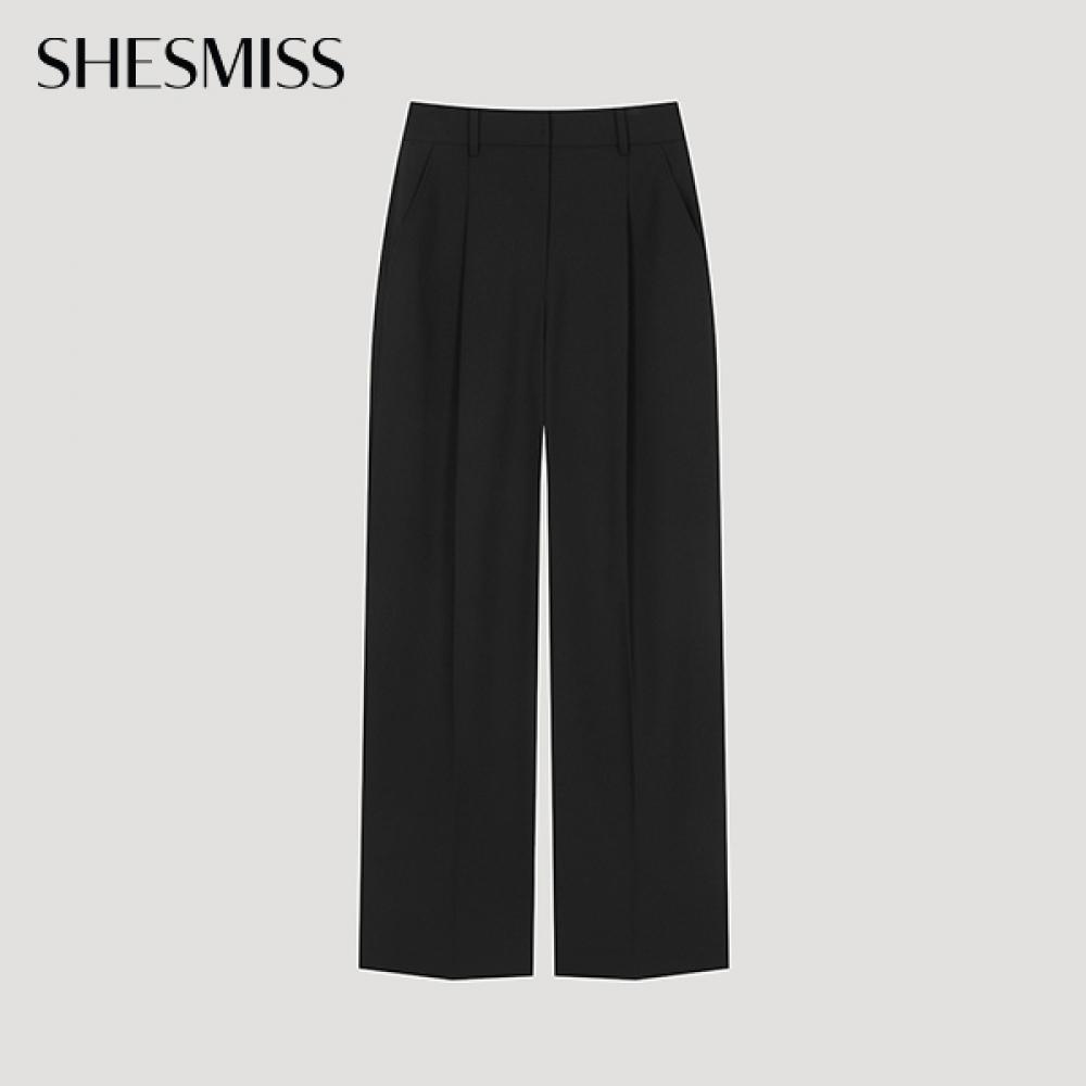 

Она S Miss Modern One Tuck Прямые брюки SwwSlo32070 Bk blacks/44
