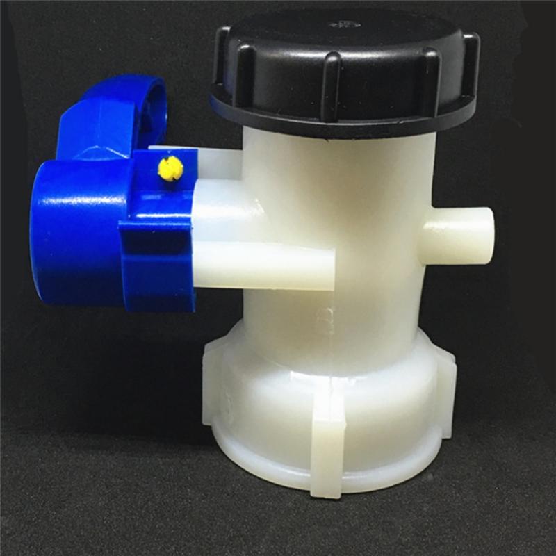 ABBP-IBC Tank Container Tote Tank Dn75mm Tank Butterfly Valve Plastic Water Drain Adapter Connection Valve