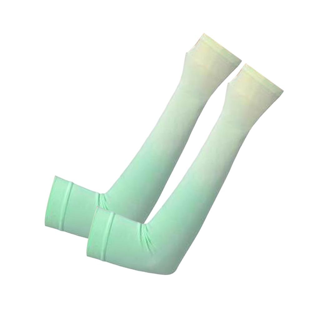 1pair UPF 50+ Arm Covers UV Protection Compression Sleeve Portable Cooling Arm Sleeves  Cycling