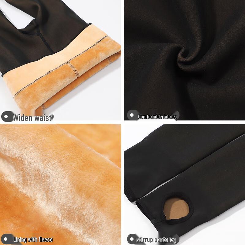 Langsha Women's Thermal Fleece-Lined Leggings