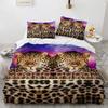 Duvet Cover Set Dropshipping Comforter Bedding Sets Queen Leopard, Snake Skin Luxury High-quality Home Textile Queen -no Sheet