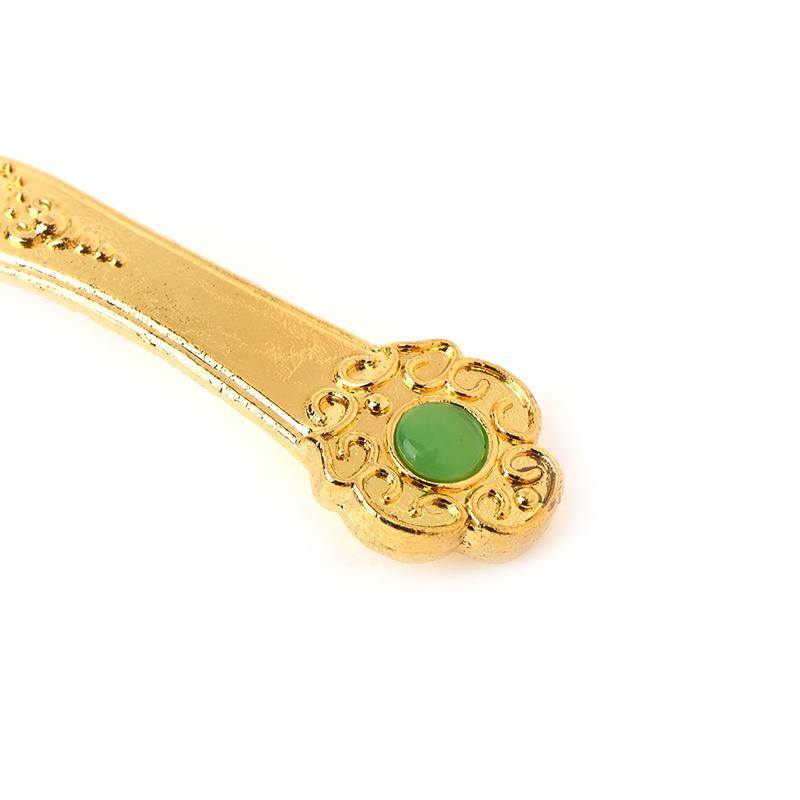 Golden Ruyi Gift Fortune Jewelry Chinese Jewelry Feng Shui Decoration