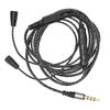 3.5mm Plug Braided Wire Headphone Replacement Cable for IE 8 IE 80 for Laptops
