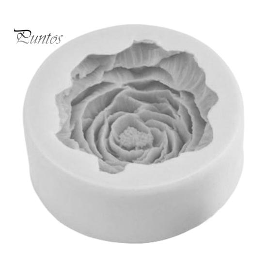 Silicone Flower Mold Chocolate Cake Ice Cubes Food Grade Reusable Non-Stick Floral Pastry Mold Kitchen Baking Gadgets