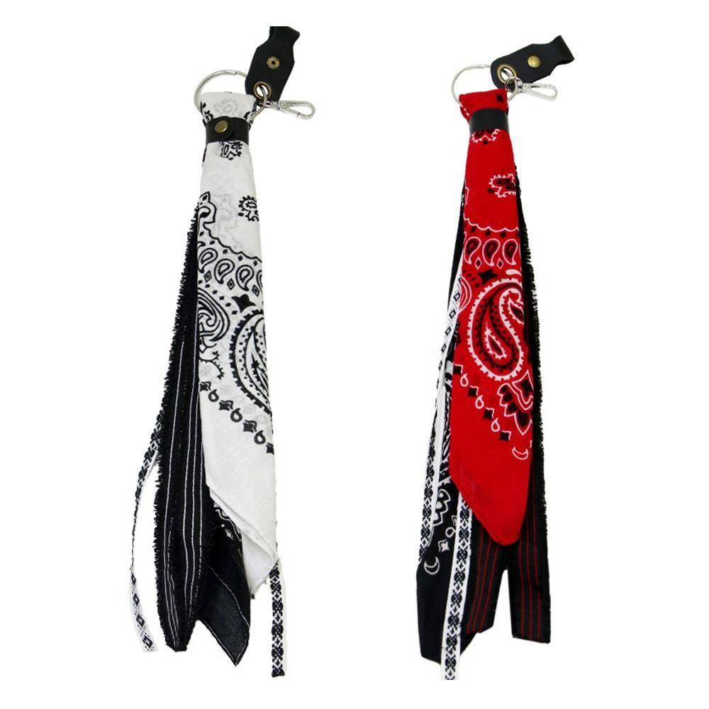 Rock Punk Motorcycle Handlebar Decoration Hip Hop Wallet Chain Universal Metal Keychain