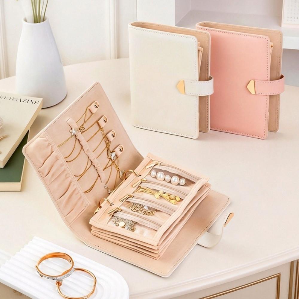 Anti-Oxidation Protection Jewelry Storage Book Compact Design Jewelry Organizer Jewelry Storage