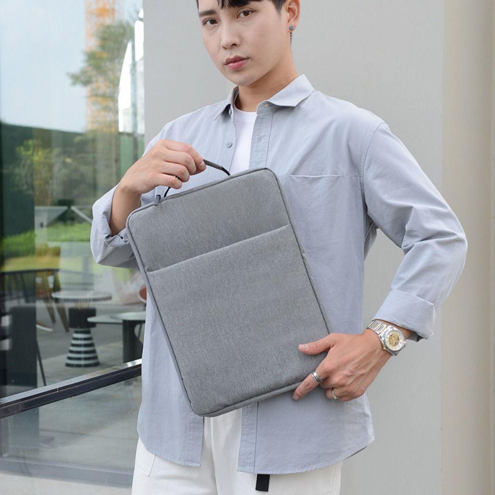 Portable Laptop Bag 13/14inch Tablet Cover Zipper Computer Storage Bag  School