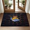 Real Sociedad FC Design Crystal Velvet Rug Soft Decorative Mat for Bedroom Entrance