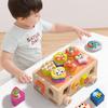 Wooden Animal Paradise Smart Car Toys Children'S Hand-Eye Coordination Promotes Fun Cognitive Toys