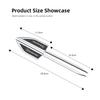 Car Metal Emblem Door Mudguard Sticker Auto Body Decoration For Mercedes Benz AMG A C E W203 W205 W206 W211 W220 W212 W201 W210 DZ0
