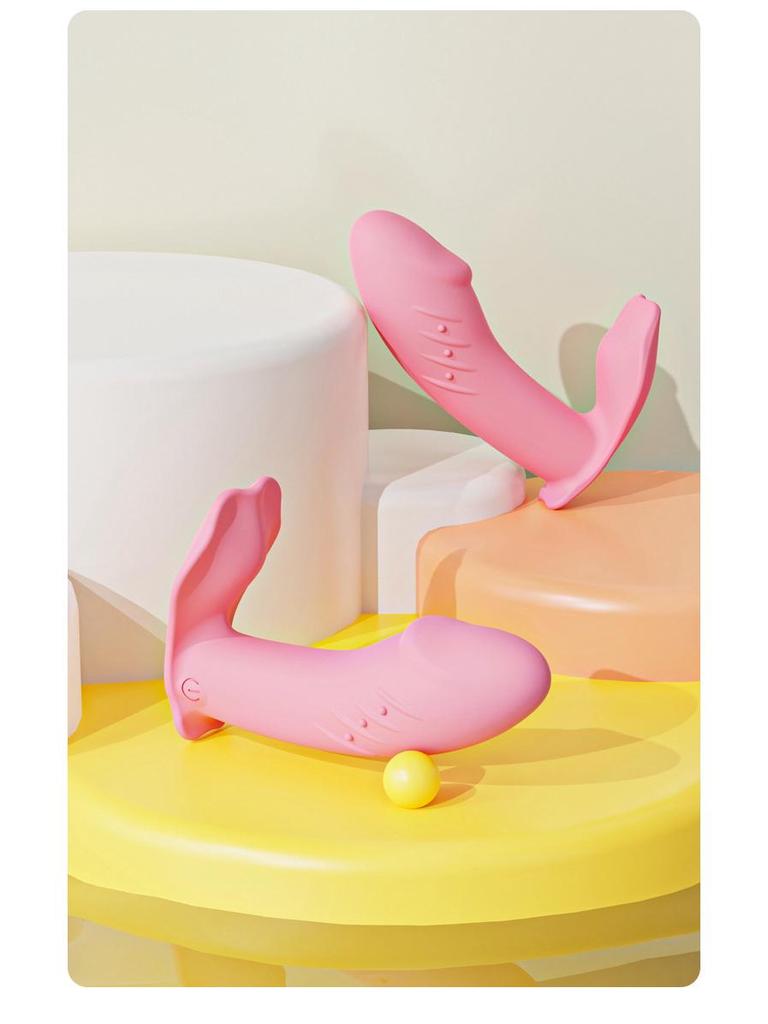 Remote Control Vibrating Egg & Dildo - Adult Wearable Female Stimulator