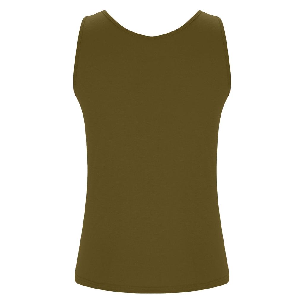 Plus Size Women's Camisole With Bottom And Chest Pad, Sexy Oversized Underwear With Chest Pad