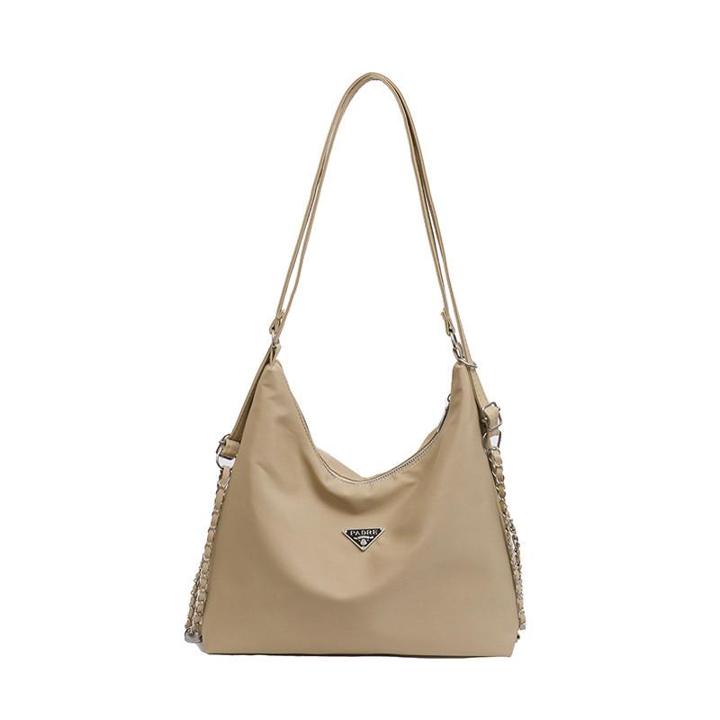 Fashionable Versatile Shoulder Bag For Women Featuring Elegant Simple Urban Style Khaki