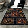 Dark Fantasy Portraits Pattern Rug Floor Mat for Living Room or Bedroom Soft and Comfortable Carpet a Gift for Birthday and Holiday.