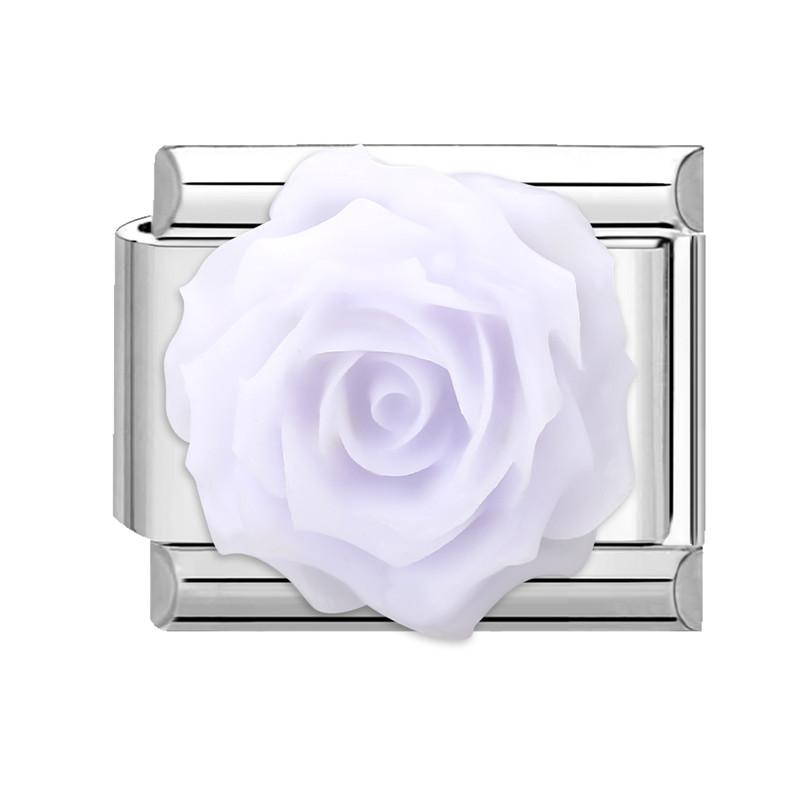 Fashion Heart Bow Knot Butterfly Star Rose Flowers Italian Charm Links Fit 9mm Stainless Steel Bracelet Women DIY Making Gift