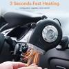 Car Heater Windshield Defogging And Defrosting 12V/24V Quick Heating Mini Fan For Most Cars Off-road Vehicles Trucks G0H8