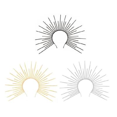 Strahlender Haarreif mit Kronenmotiv für Halloween, elegantes Kostüm-Haarband, Haarreif für Junggesellinnenabschiede, Haarreif für Damen