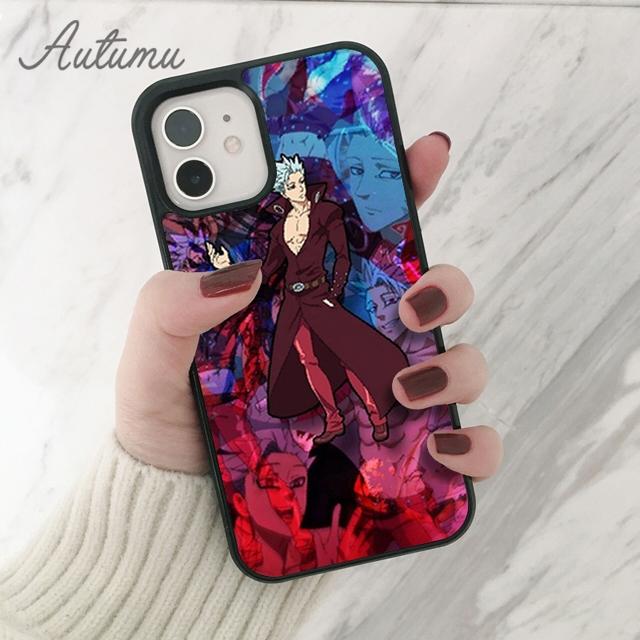 

Чехол для телефона Seven Deadly Sin Ban с аниме для iPhone 11 12 13 14 Pro Max mini XR XS SE 2020 6S 7 8 Plus Samsung Galaxy S21 S22 iPhone 12pro max