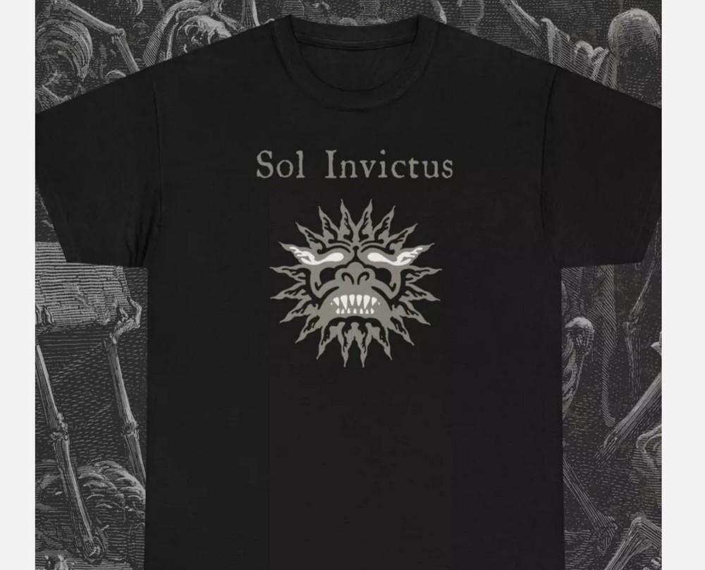 

Футболка Sol Invictus Against The Modern World, Музыкальная группа Рок Панк Метал, Унисекс футболка Унисекс Т-Ширт XXL