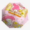 1pc My Melody Automatic Opening/Closing Umbrella - Portable Three-Fold Design with 8-Bone Iron Frame - Outdoor - Perfect Gift for Fans, Travelers, Dai