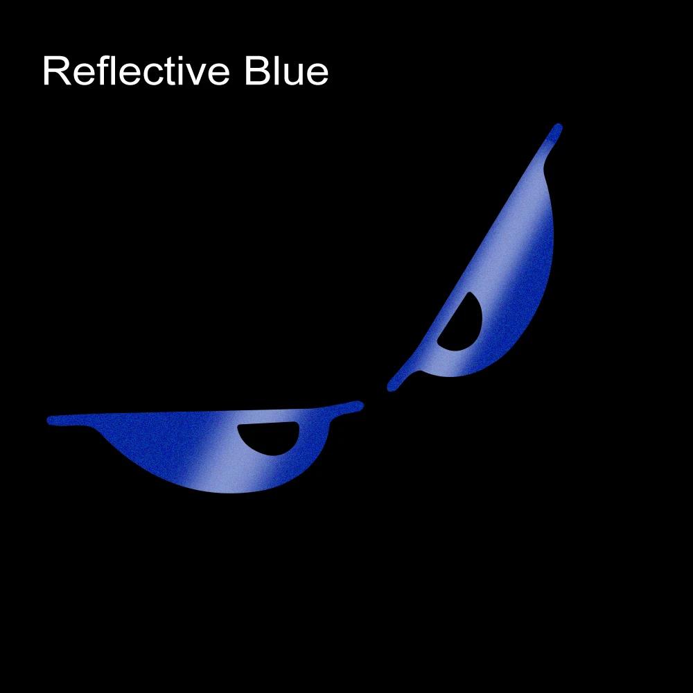 Reflective Evil Eyes Stickers Car Window Body Motorcycle Helmet Vinyl Decals Personalized Truck Side Mirror Decor Accessories
