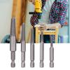 5PCS Hex Shank Broken Screw Extractor Stripped Screw Extractor Kit  For Automotive Repair