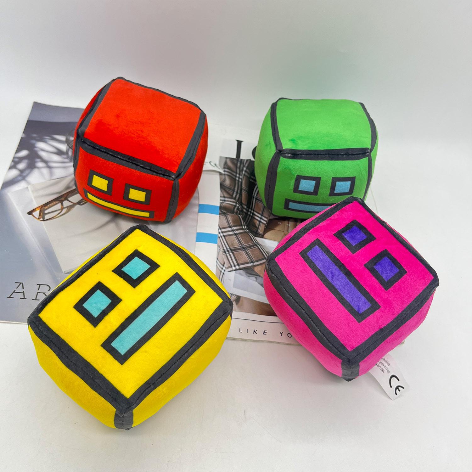 

New Geometry Dash Plush Geometry Sprint Game Plush Toy Doll