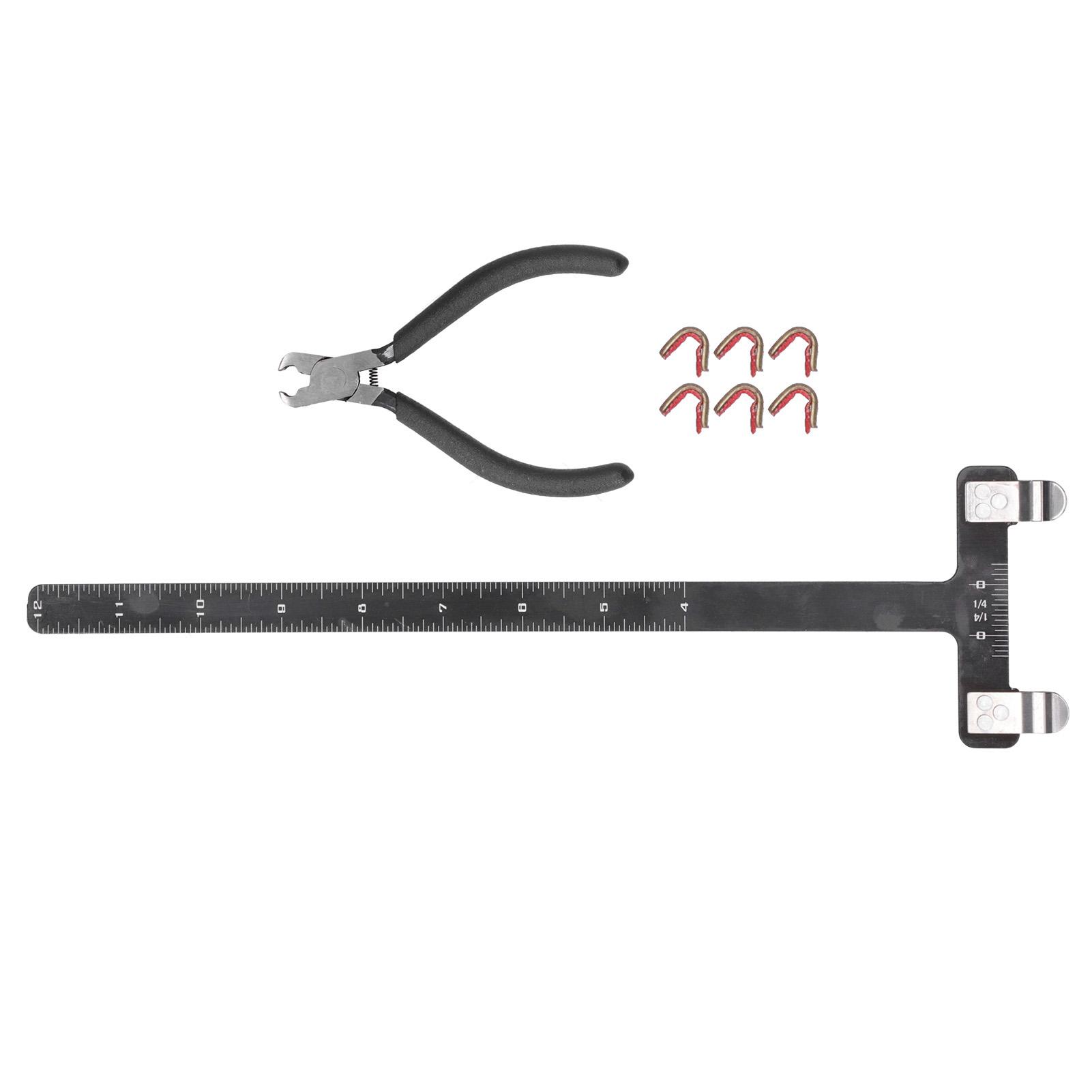 

Archery Aluminum Alloy Ruler RecurveCompound Bow T Shaped Bow Measurement Tool Set