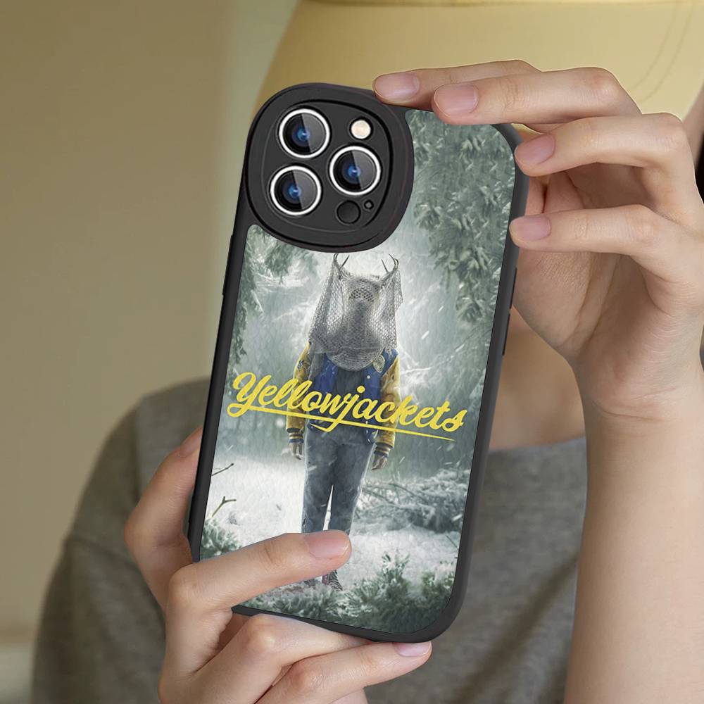 

TV Horror Yellowjackets Phone Cover For IPhone 11 12 13 14 15 16 Pro Max Plus Leather Case 12 pro max