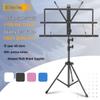 Adjustable Folding Music Stand for Sheet Music and Instruments