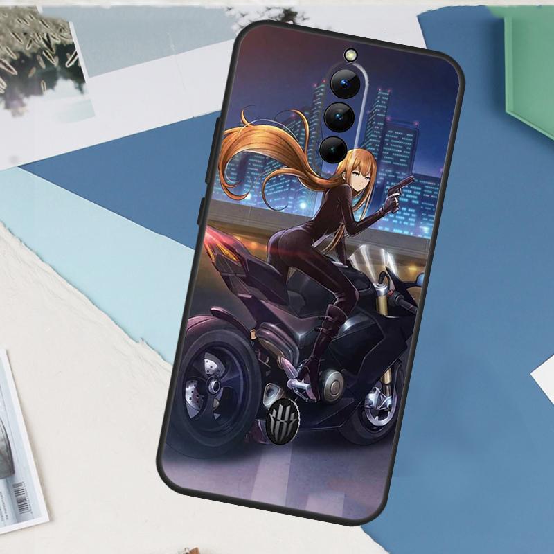 Custodia Anime Ragazza in Moto Per ZTE Nubia Red Magic 8S 9S 10S 10 9 8 11 Pro Plus 6 7 6S 7S Pro 5G 6R 10 Air Cover