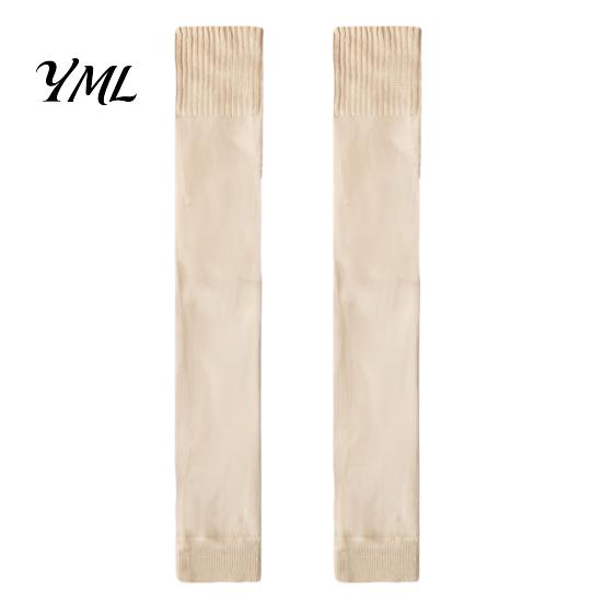 Comfortable Knee And Calf Protectors Thickened Over-the-knee Leg Warmers for Women, Soft Thermal Sleeves, Warmth Locking Legging Socks Anti-slip Long