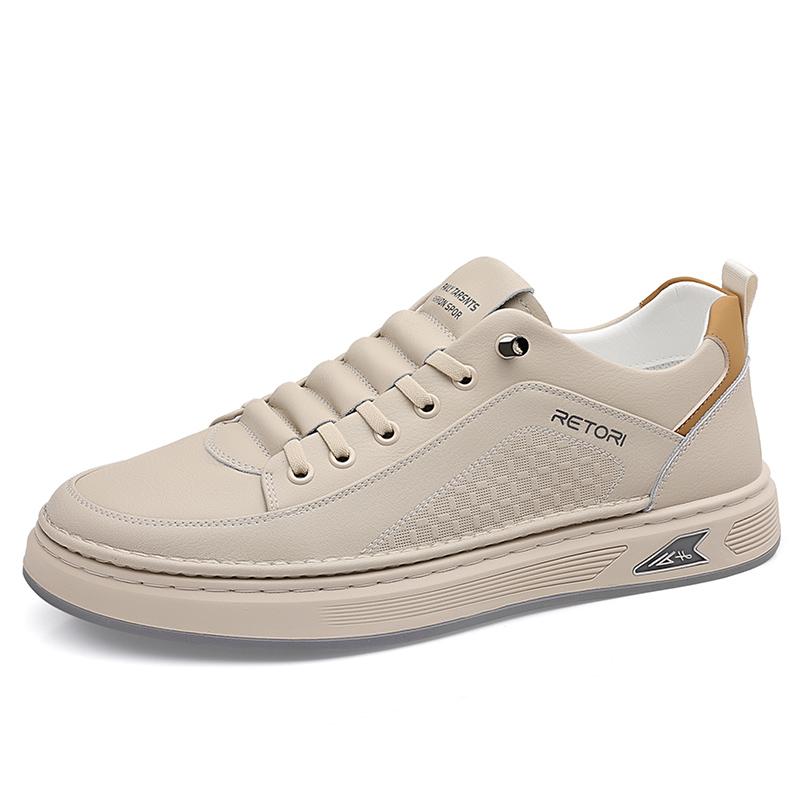 

Fashion Fashion White Casual Shoes High Quality Lightweight Breathable Flats Men s Sneakers Versatile Comfy Walk Shoes Tennis Masculino 44 абрикосовый