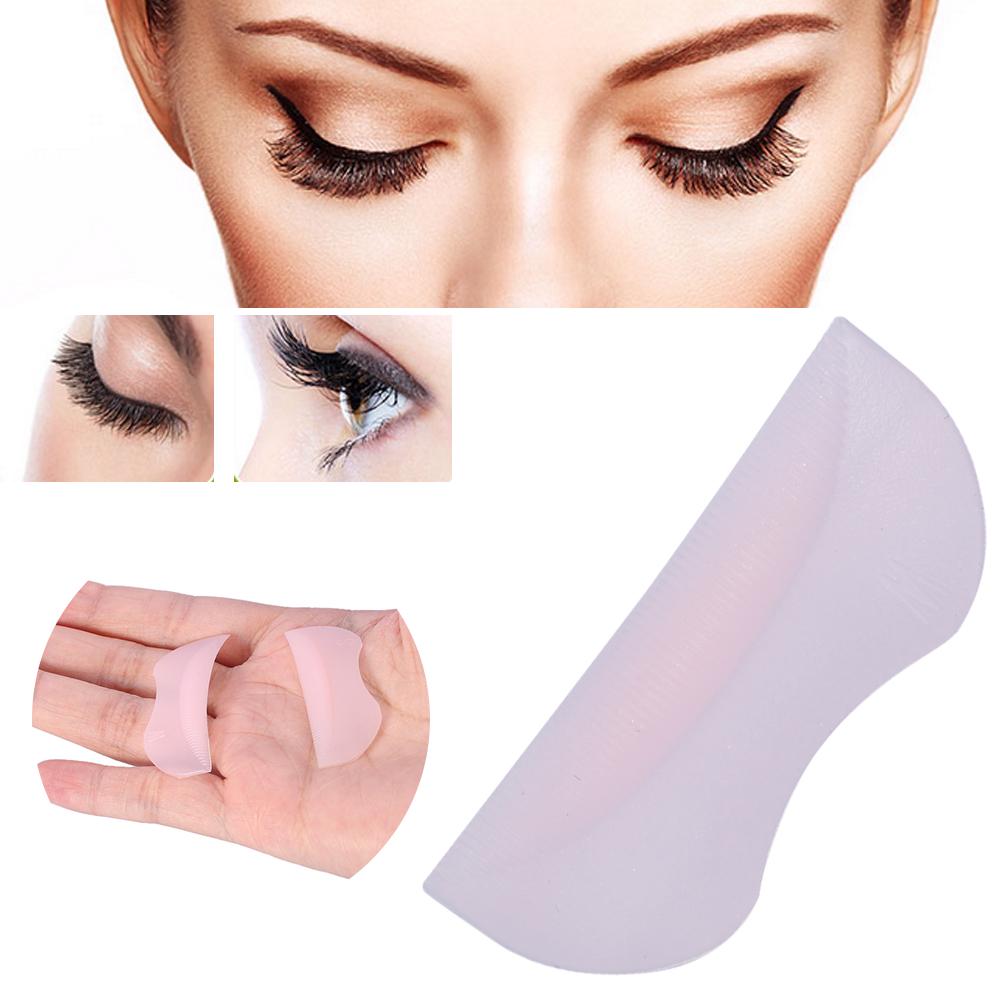 5 Pairs Silicone Durable False Eyelash Curler Curling Lifting Fake Eye Lashes Pad