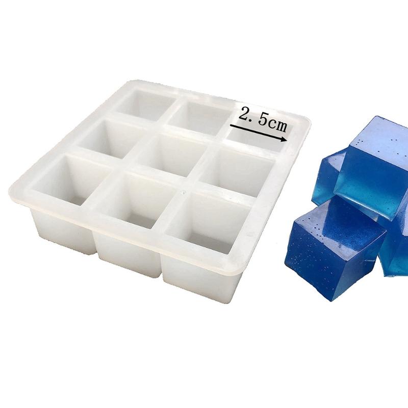 Small Cube Shape Decoration Silicone Mold Is Suitable for Resin Epoxy Resin Diy Crafts Jewelry Making Home Decoration