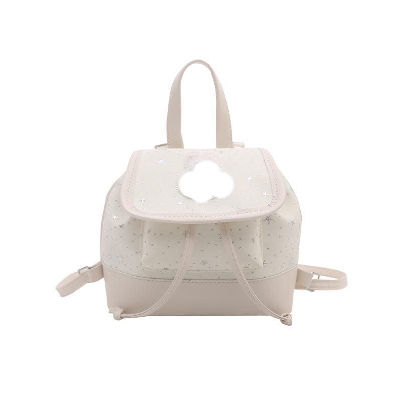 Schoolbag1011 New Niche Small Backpack Foreign Style Small Fresh Backpack Female Tide Design Sense Contrasting Color Small Bag Wholesale