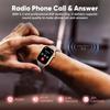 For Android iOS Smart Watch 2.01" Full Touch Screen Bluetooth Call Heart Rate Waterproof Sports Bracelet Smartwatch Women