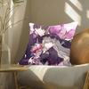 Saint Cecilia And Pastor L-Lawrence Anime Pillow Case Fashion Square Pillowcase Bedroom Sofa Room Ins Decoration Leisure