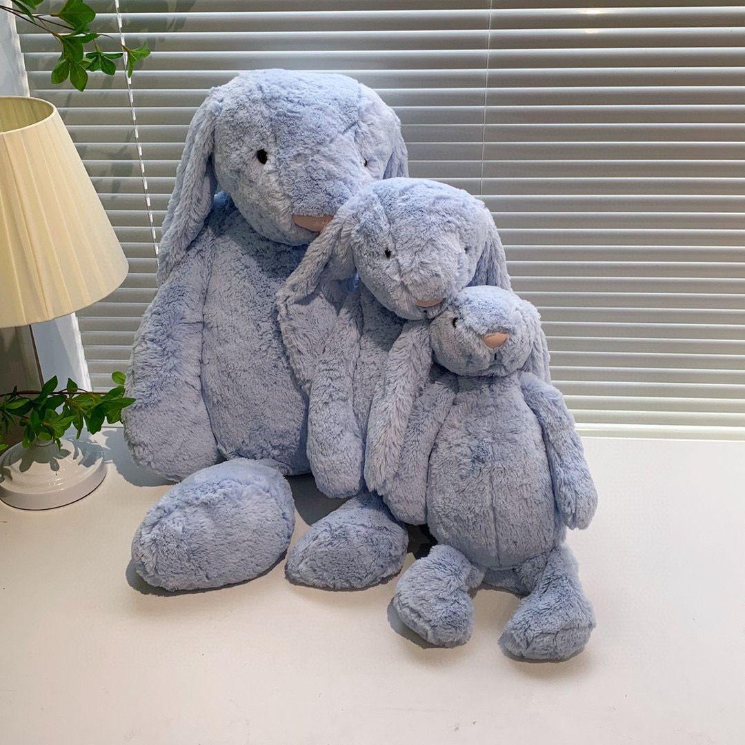Кукла Зайчик Jellycat UK: Милая, успокаивающая плюшевая игрушка-кролик для детей 51cm with Dustbag