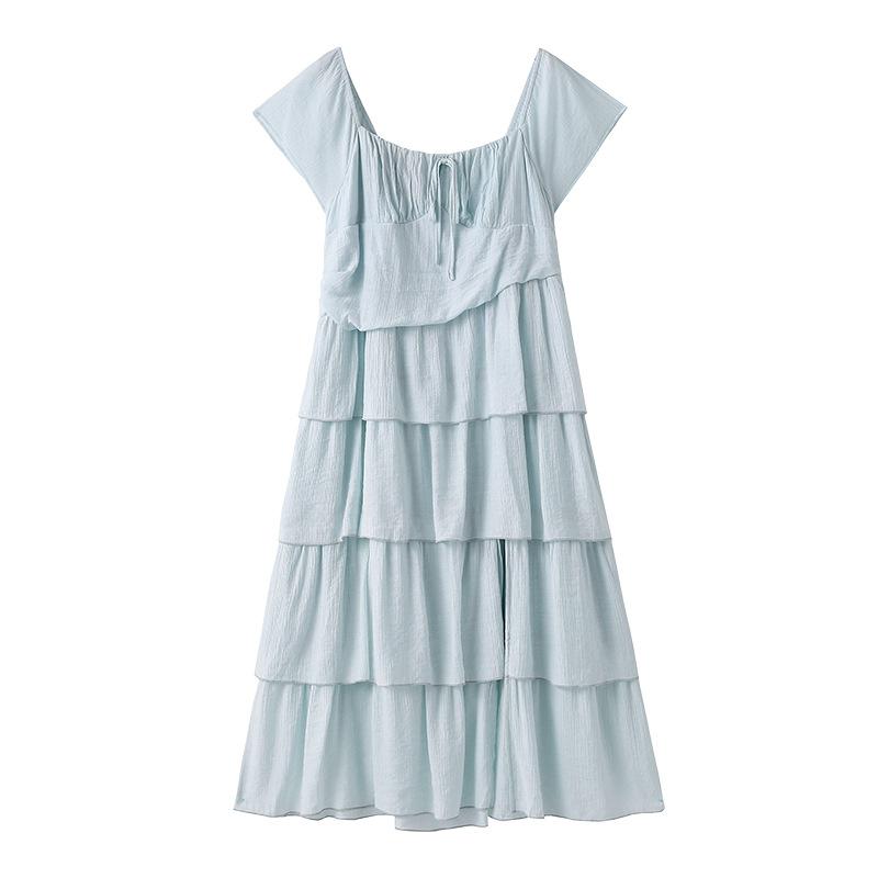 This Is A New Summer Design Dress with A Gentle and Slimming Style for Plus-size Women