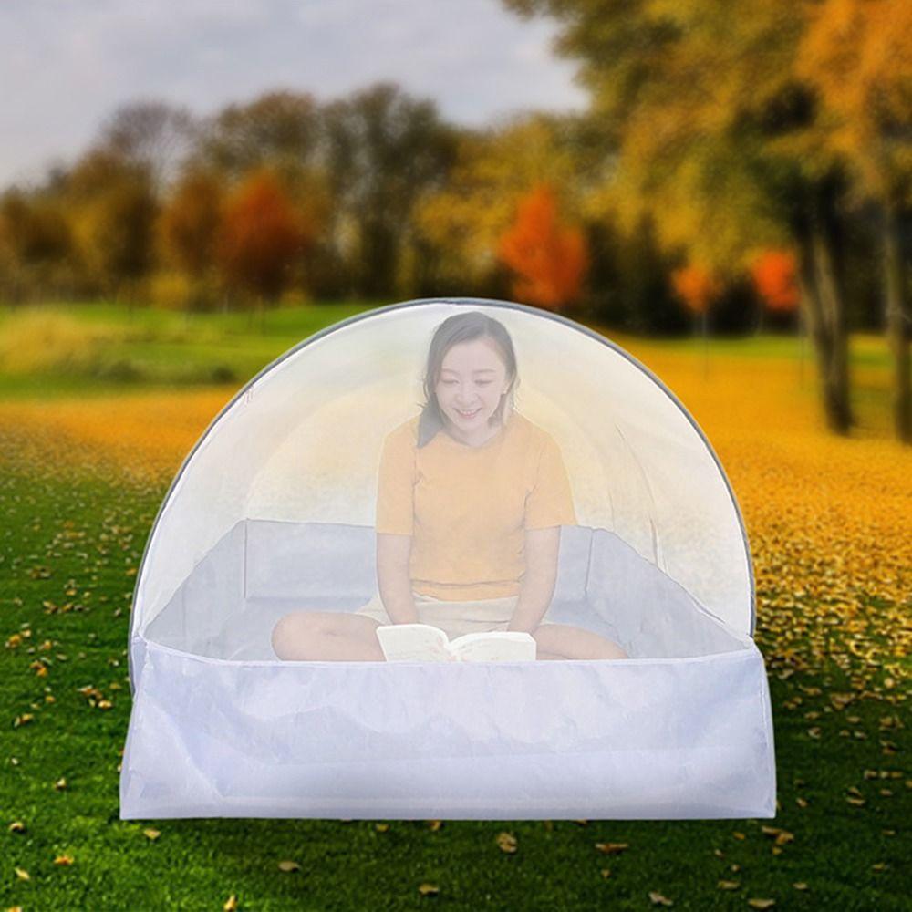 Portable Folding Mosquito Net Bed Adjustable Mesh Sleeping Net Camping Mosquito Net Tent Home