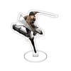 Charm Anime Fans Gifts HD Figure Attack on Titan Alan Yeager Hanji Zoe Acrylic Stand Model Desktop Decoration Series 15cm
