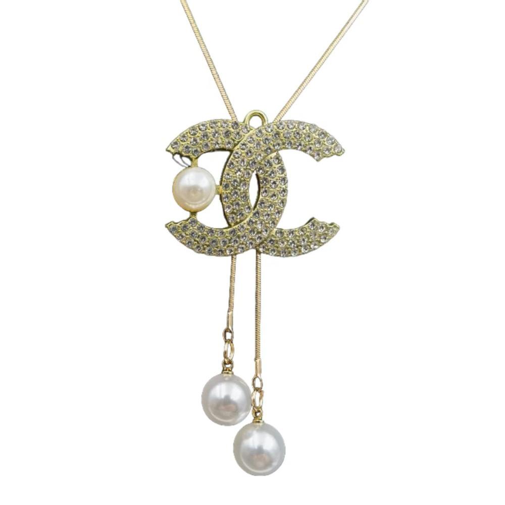 Sweater Chain Long Necklace Light Luxury High Sense Versatile Fringed Jewelry Accessories Pendant