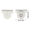 Magnetic Snap Buttons No Sew Fasteners Zinc Alloy Closures for Bags Handbags DIY Crafts Accessories No Sewing Required 1 Pair