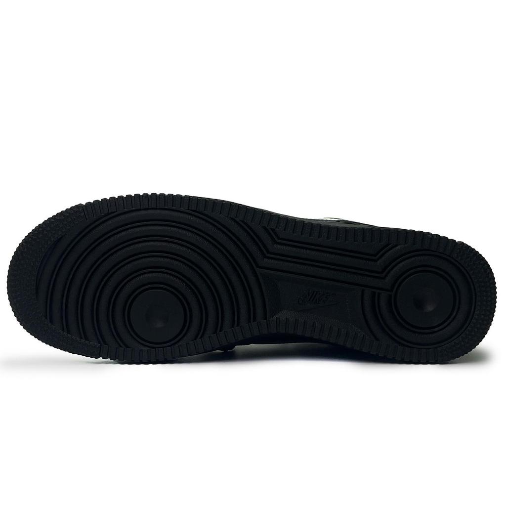 Nike Air Force 1 Reflection Low top Skateboard Shoes Men's Black White CW2288-001(Team285-)