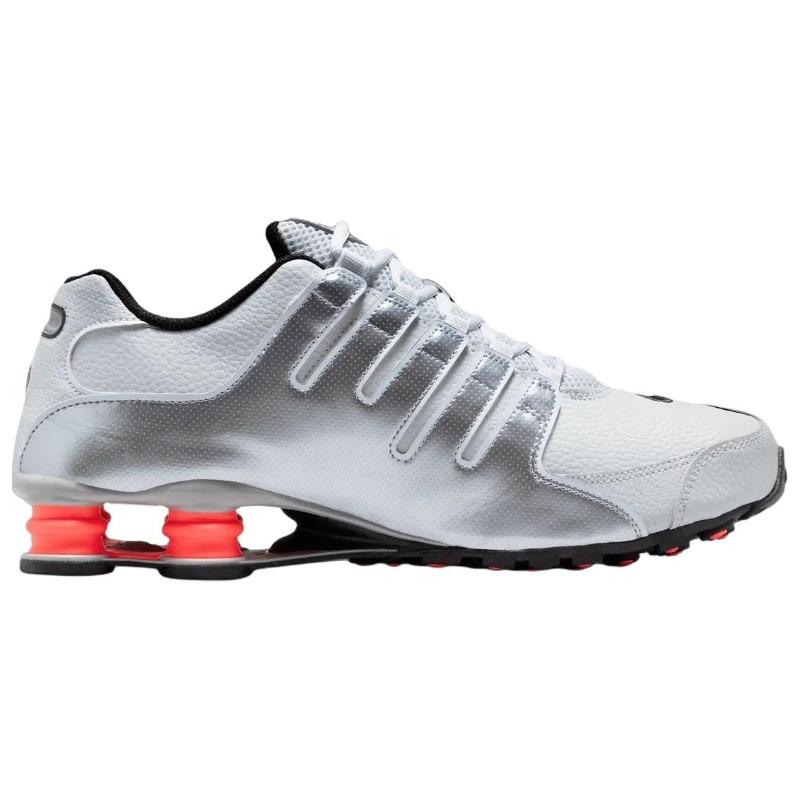 Nike Shox NZ Men Running Sneakers Silver IR0610-025