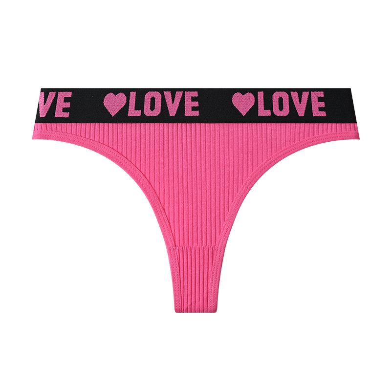 Fargerike Sportstringtruser med Lavt Liv Sexy, Pustende, Komfortable Trekantdamerstruser