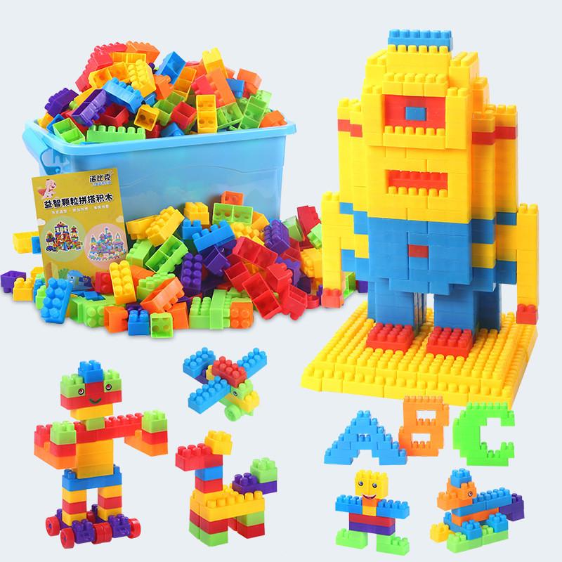 Classic Large Block Building Set With Diy Creativity For Toddler Learning And Early Education